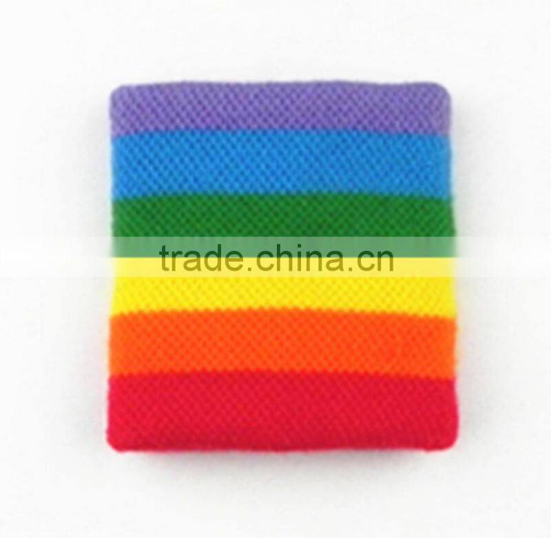 Fashion style China custom beautiful pure cotton towel wristbands