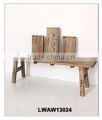 solid shabby chic round stump stools