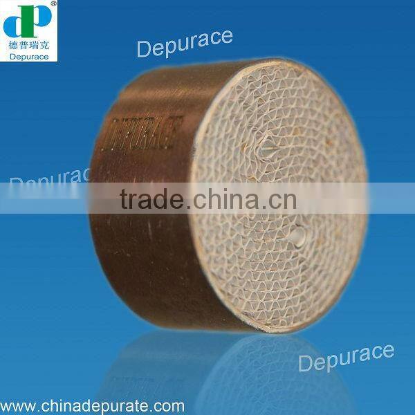 Auto engine exhaust system metal honeycomb catalytic converter