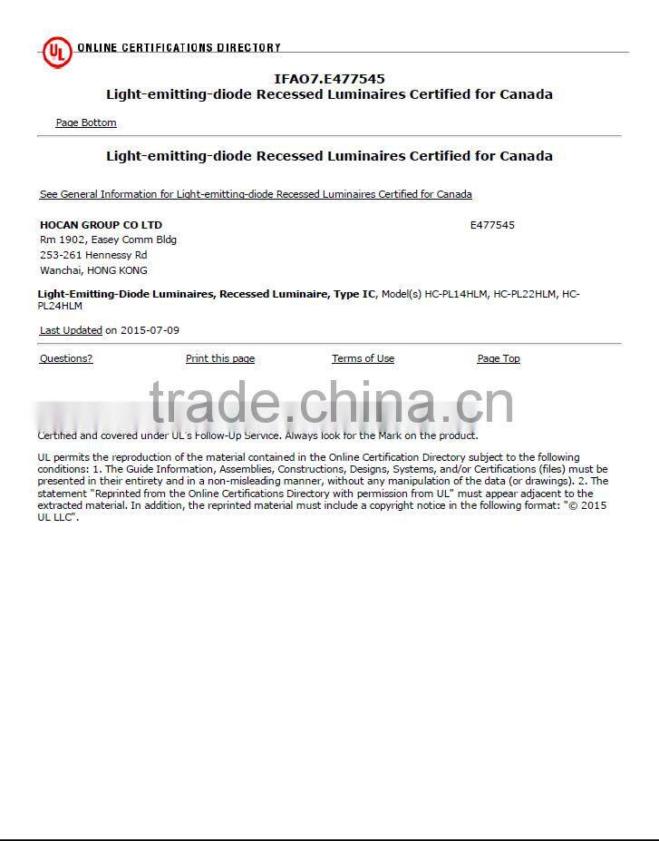 Wholesale Alibaba Make in China 600x600mm AC 110-277V LED Panel Light UL DLC