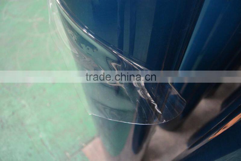 Wholesale semi blue crystal plastic pvc sheet roll for printing