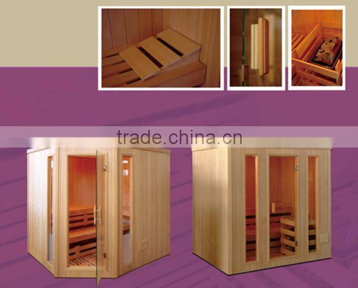 Conventional Hot Air Sauna, Personal Steam Sauna with Rock Walls (CE/ISO/TUV/FSC/ETL/RoHS)