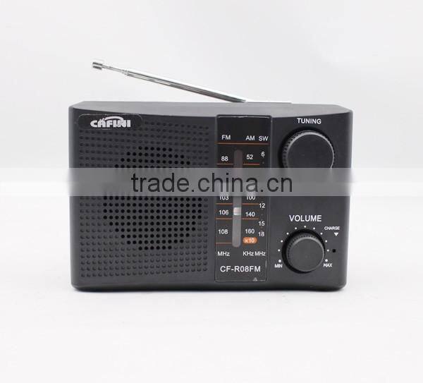 2016 Mini Radio AM FM Receiver World Universal Antenna High Quality Radio Receiver Built In Speaker