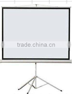Holographic rear projection transparent screen