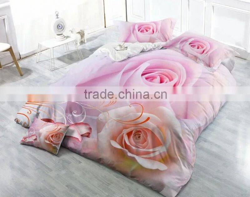 100% polyester reactive 5D Print Mystery Quest Bedding Set (1 Duvet Cover + 1 Bed Sheet + 2 * Pillow Case)