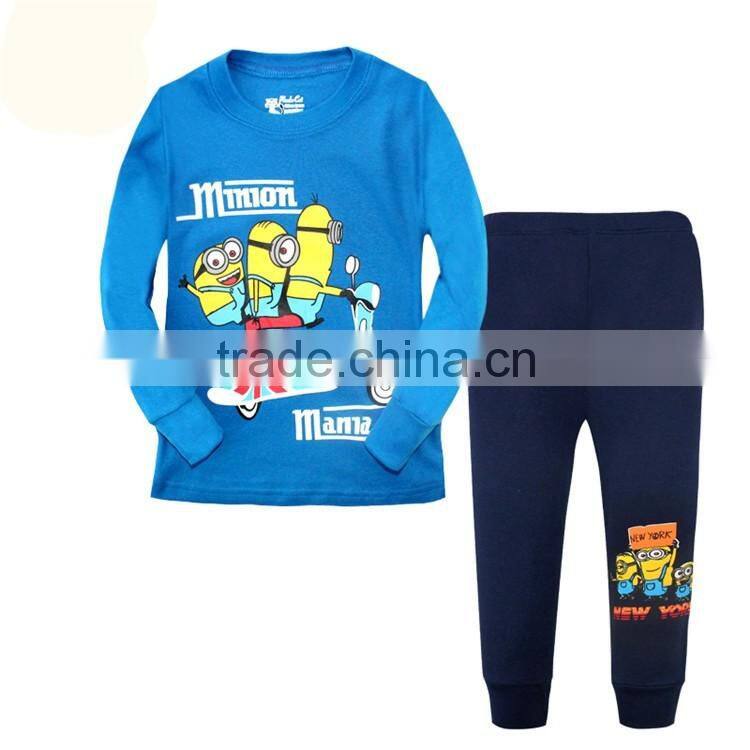 Wholesale 2016 new arrival long sleeve fashion kids character clothing wholesale