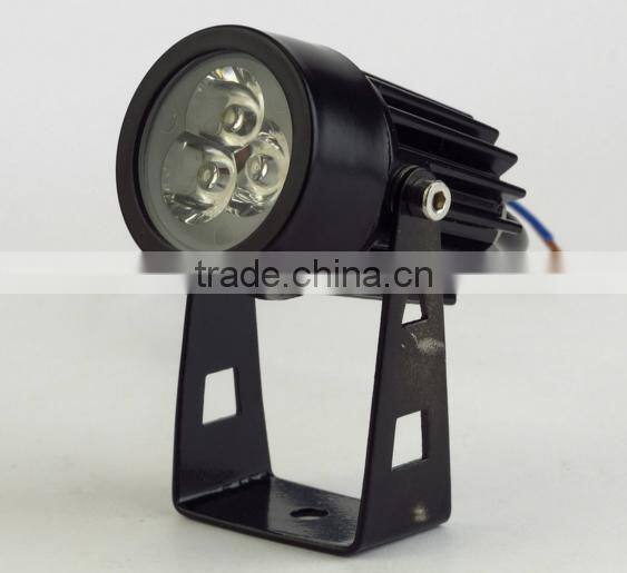 ce rohs 12v/110v/220v ip65 waterproof 3w led garden spike light