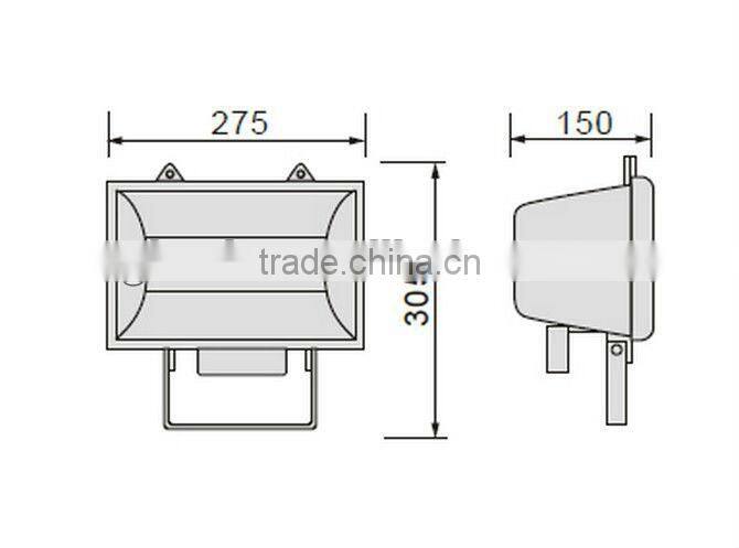 Competitive price Halogen lamp 150w 230v/110v DJ-101