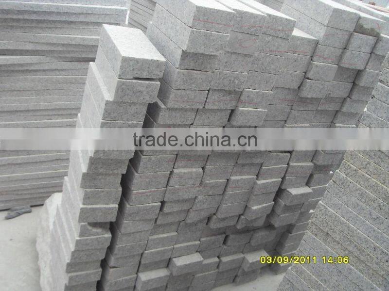 Grey granite curbing prices of granite per meter