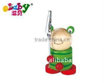 wooden cattle memo clip