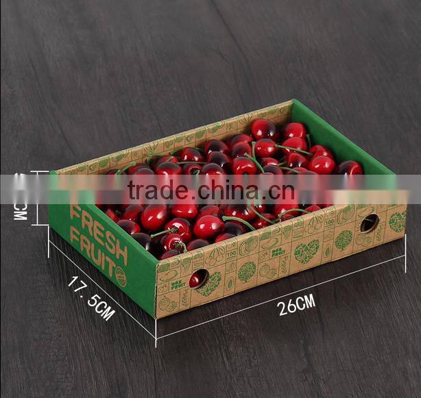 fruit display box in the supermarket and superstore