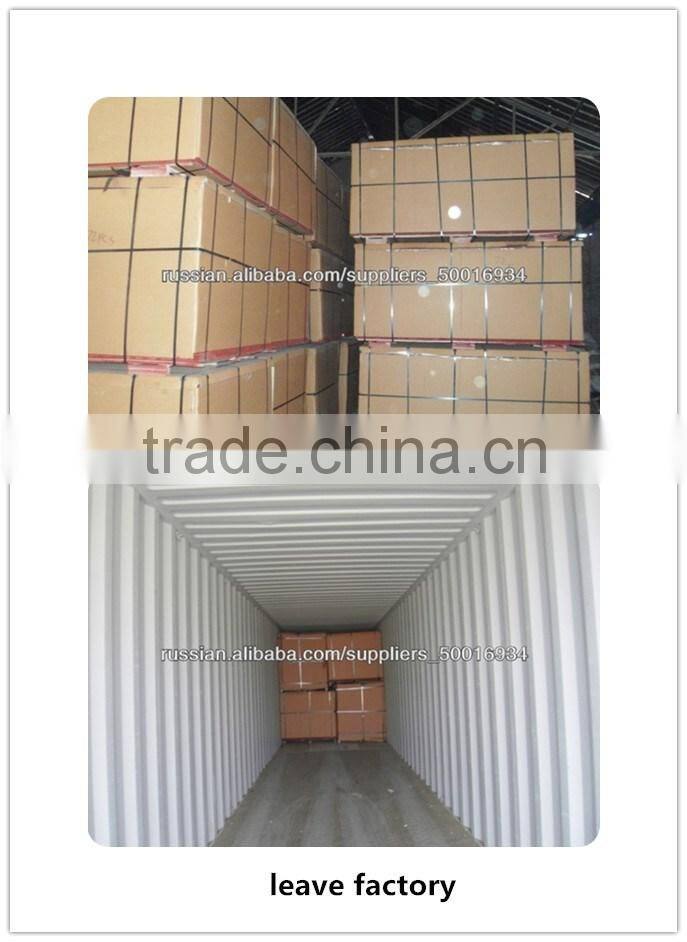 White melamine veneer mdf board for cabinet doors