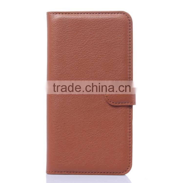 luxury stand wallet leather flip case cover for wiko slide