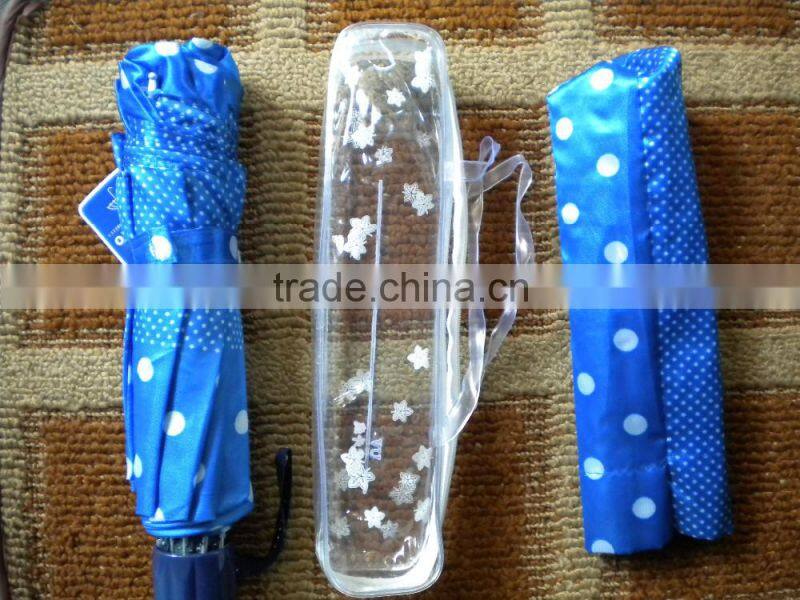 High Quality Mix 12 Designs 22inch 10k 3 Fold Satin Leopard Print Umbrella