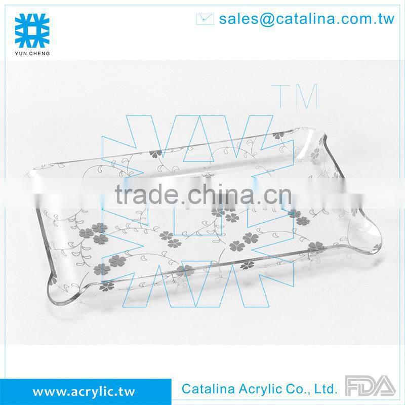 Hot sale Plastic Wedding Food Cake Fruit Serving Tray