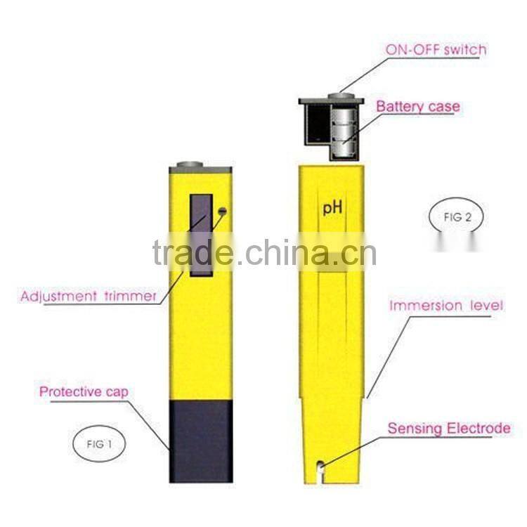 cheap hot selling wholesale portable aquarium digital mini ph meter
