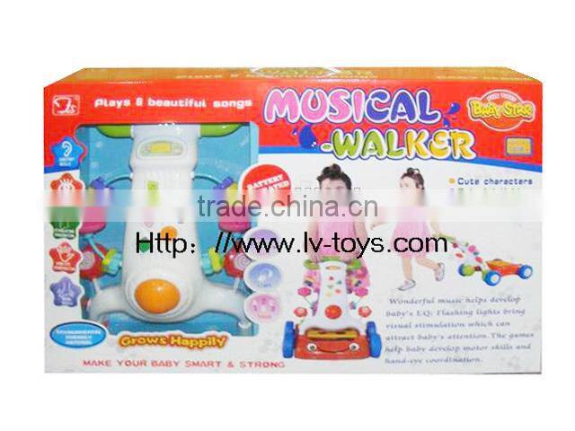 LV0050743 Spanish and English EN71 Kids 2015 NEW walker with music light sound hear