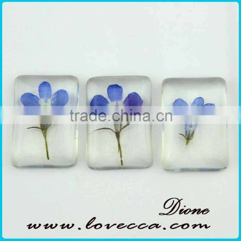 Real fern beautiful pendant 20mm size wish charm necklace pendant