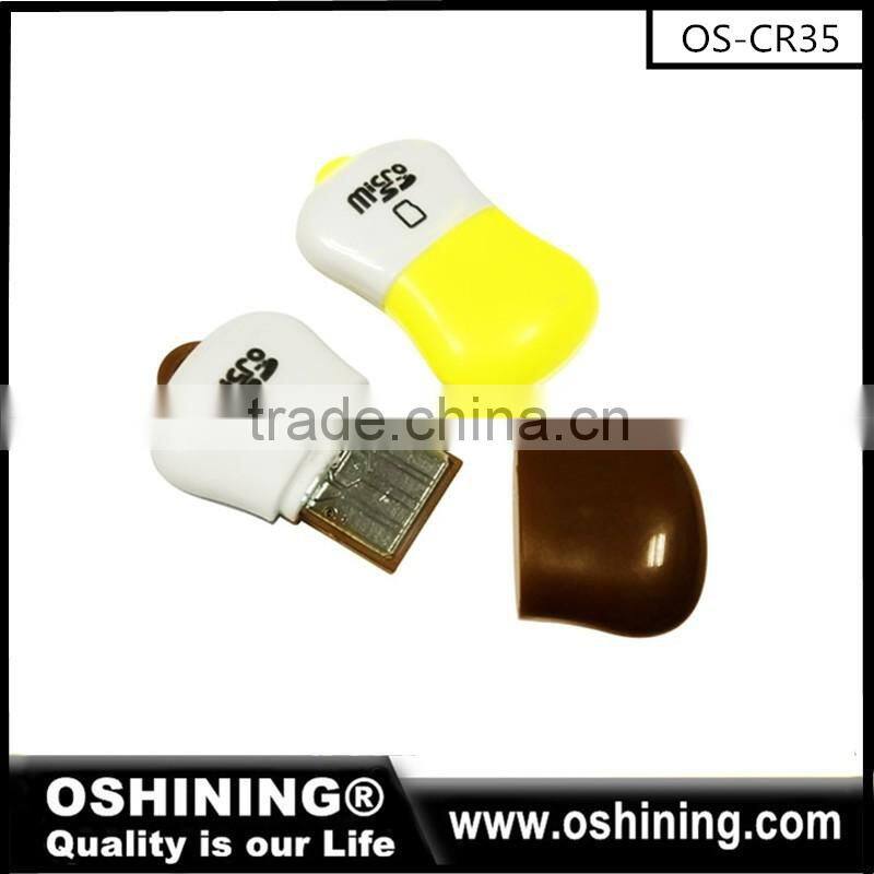 2016 best selling mini smart card reader-writer with keyring (OS-CR27)