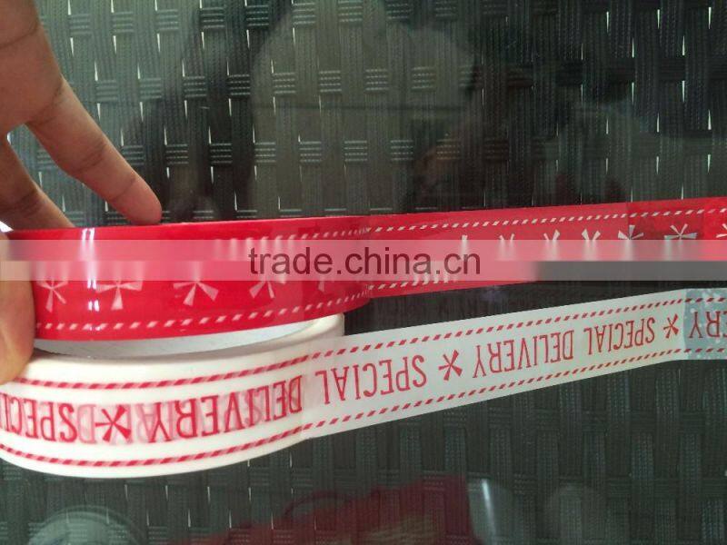 Custom promotional printing packing tape (company logo,contact info)