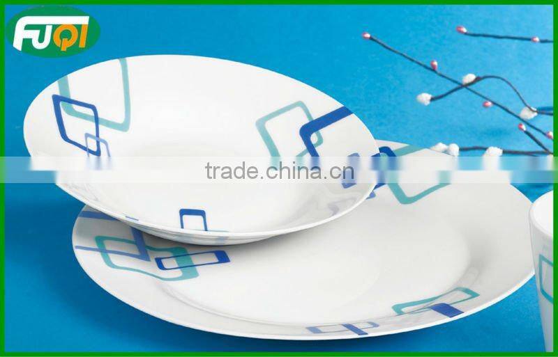 Modern Design Dinner Sets Simple Design Round Dinnerware Sets Porcelain and Ceramic Tableware