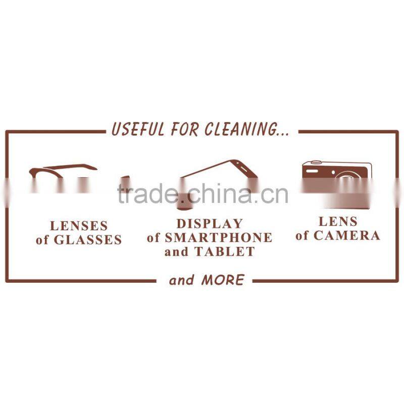 OEM/ODM soft silk cleaning microfiber cloth