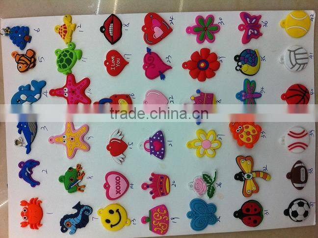 Cute Colorful Loom Charms Bands Rubber Pendant Bracelet Making DIY Crafts