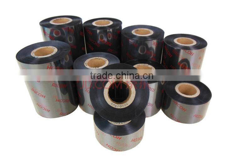 adhesive barcode label barcode label Ribbon compatible thermal transfer ribbon Premium wax,wax/resin,resin TSC ribbon