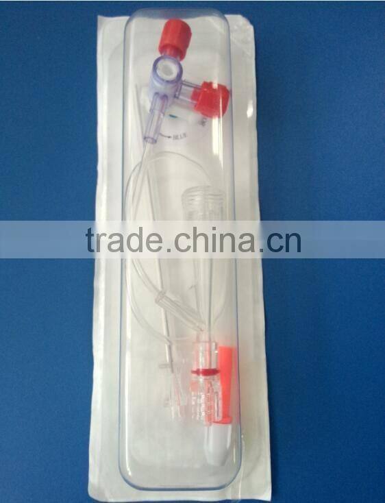 Medical disposable hemostasis valve set