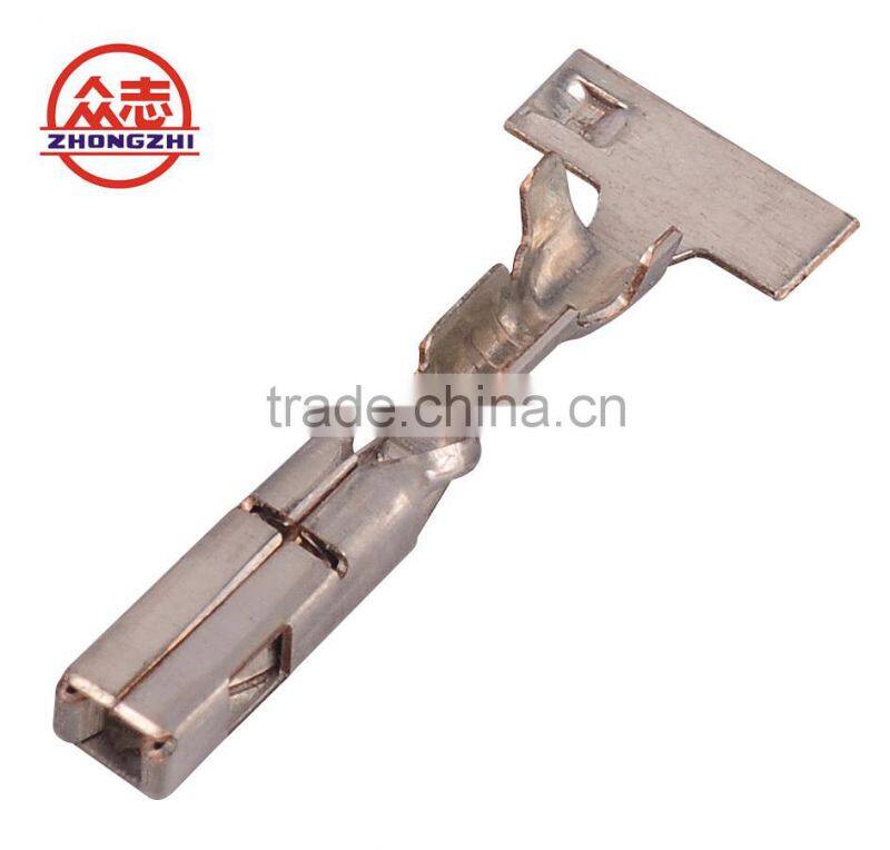 DJ621-F3X0.6A / B covered wire terminal brass terminal connector terminal