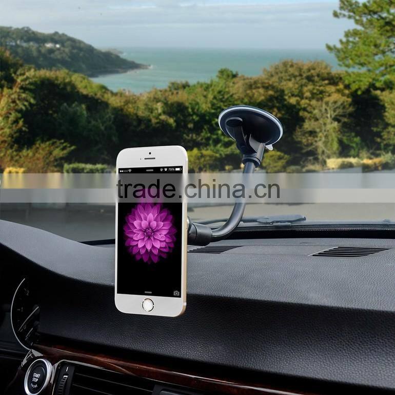 New Design Long Neck Adjustable Magnetic Windshield Holder For Car