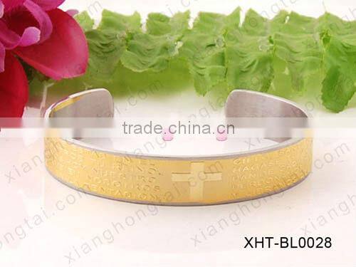 Stainless Steel IP Gold Bangles, Top Quality