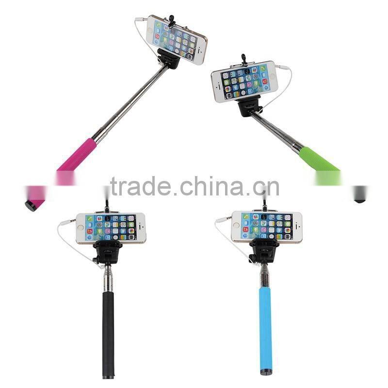 shenzhen quality Selling Wholesale For cell customize wired monopod selfie stick