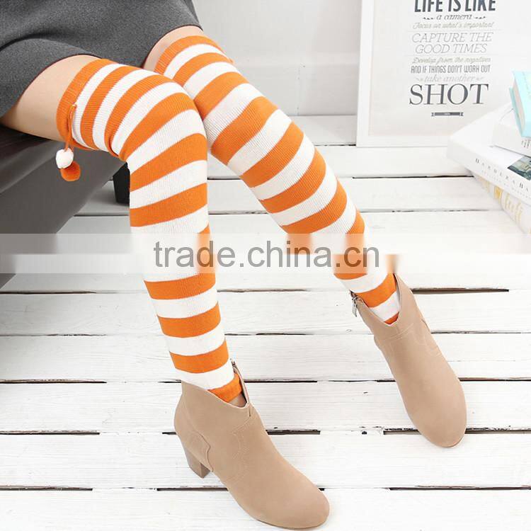 wholesale ladies leg warmer women boot socks beautiful acrylic leg warmer knit boot topper(KLW-0006)