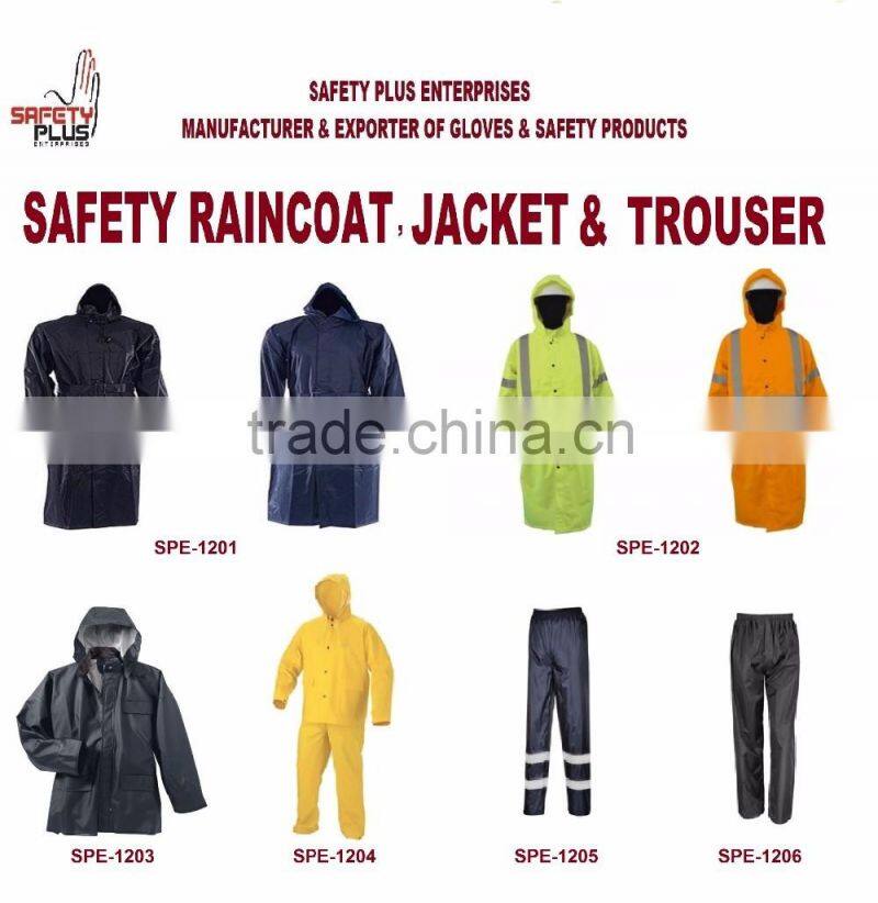 safety Rain coat, rain over coat