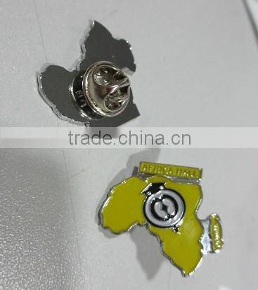 Custom die casting round lapel pin badge/Beautiful star Lapel pin/silver star badge