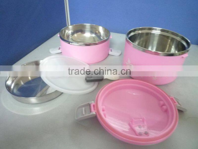 TOP SALE OF THE YEAR! STAINLESS STEEL METAL MULTI-FUNCTIONAL LUNCH BOX,MADE IN CHINA