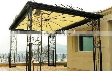 Beautiful wrought iron pavilion design