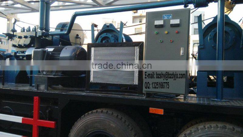 rotary truck mounted water well drilling rig