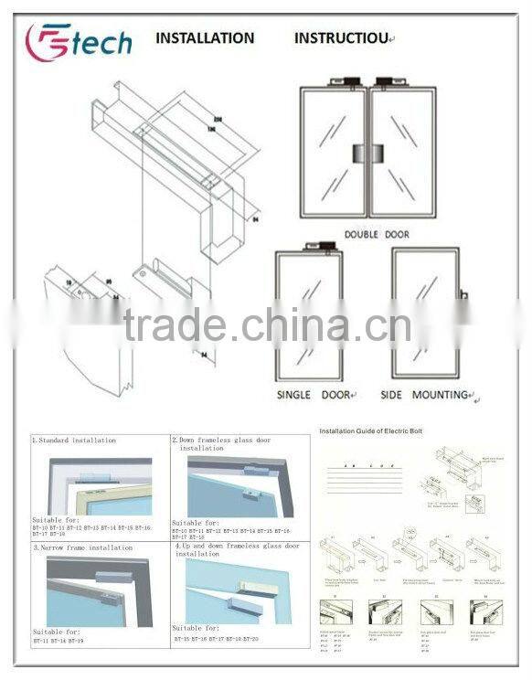 Fail safe bolt lock with less consumption double bolt door lock