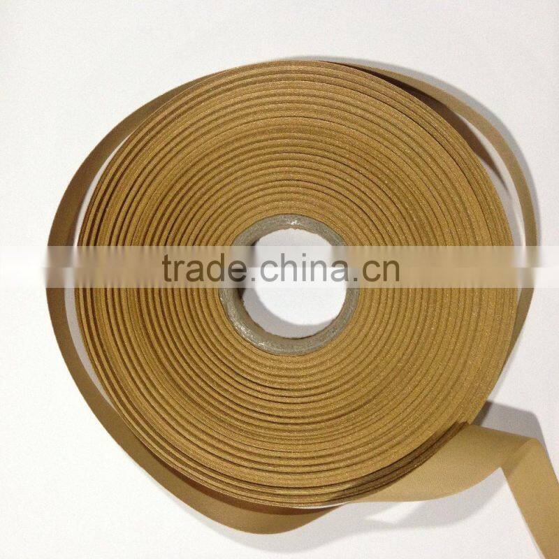 Huzhou factory direct supply full dull satin ribbon for uniform labels and collar labels