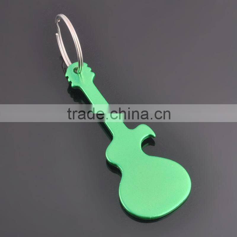 XL-WH51106 new arrival key chain alloy guitar wholesale new fashion high quality bottle opener keychain