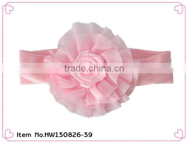 child soft stretch flower headbands accessories