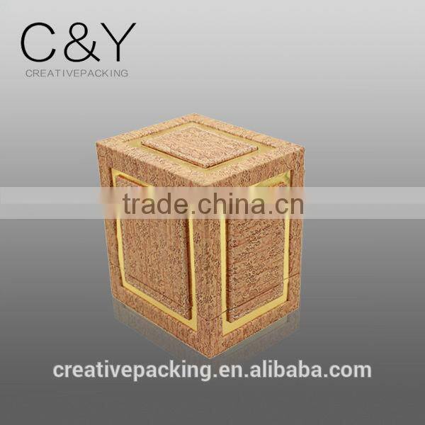 High end pu leather perfume gift boxes for wholesale dongguan