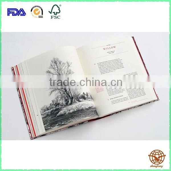 Custom Book Printing Service /Photo Quality Paperboard Book