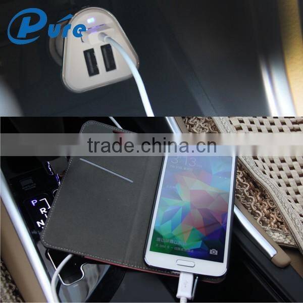 5.0V/5.2A Output Charger Quick USB Phone Charger ABS+PC Fire-proof Car Charger