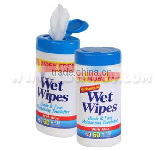60CT OEM Custom Disinfecting Sanitizer Hand Wipes