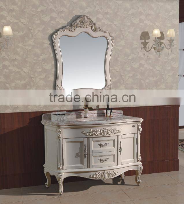 kangchen solid wood,oak wood bathroom cabinet vanity