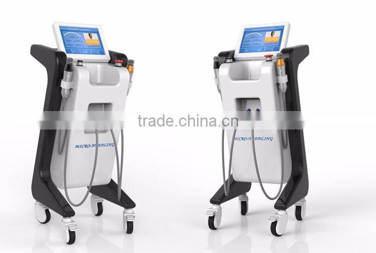 Easy to delegates ergonomically stretch mark radiofrequency machine for skin tightening