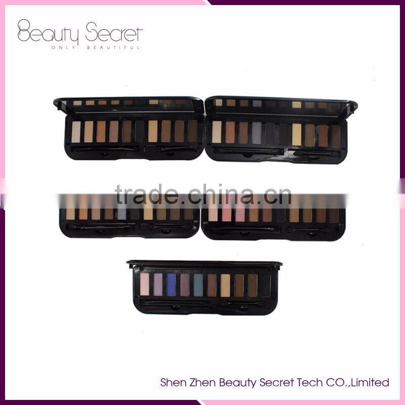 Wholesale private label cosmetics 10 color makeup palette on sale